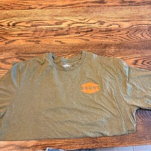 Brunt Olive Green Short Sleeve Tee